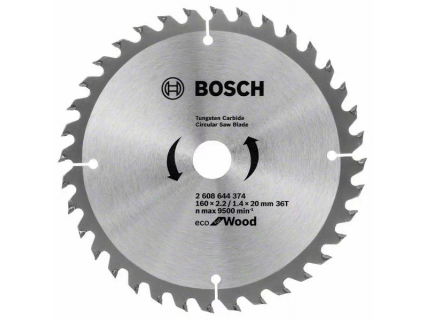 Пильный диск ECO WO 160x20/16-36T (1 шт.) 2608644374